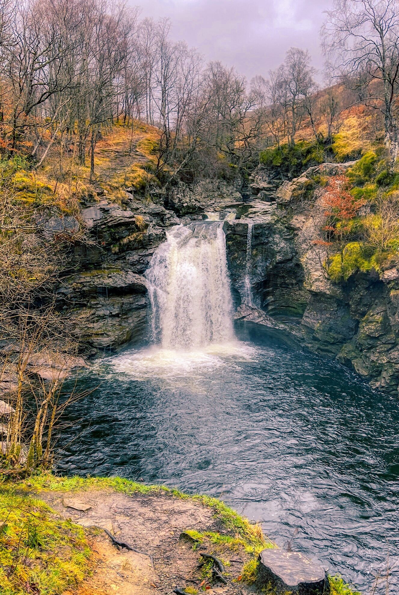 Trossachs - Falloch Falls1